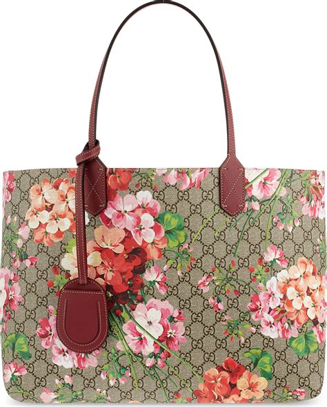 gucci red flower bag|vintage Gucci floral bag.